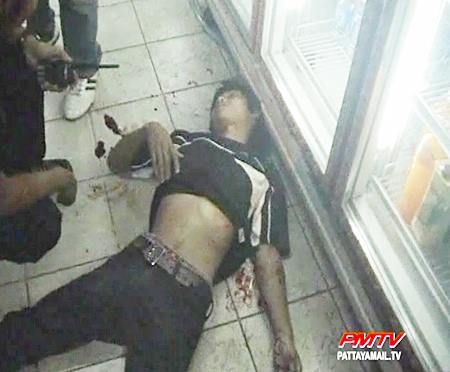 one of the men who was shot.